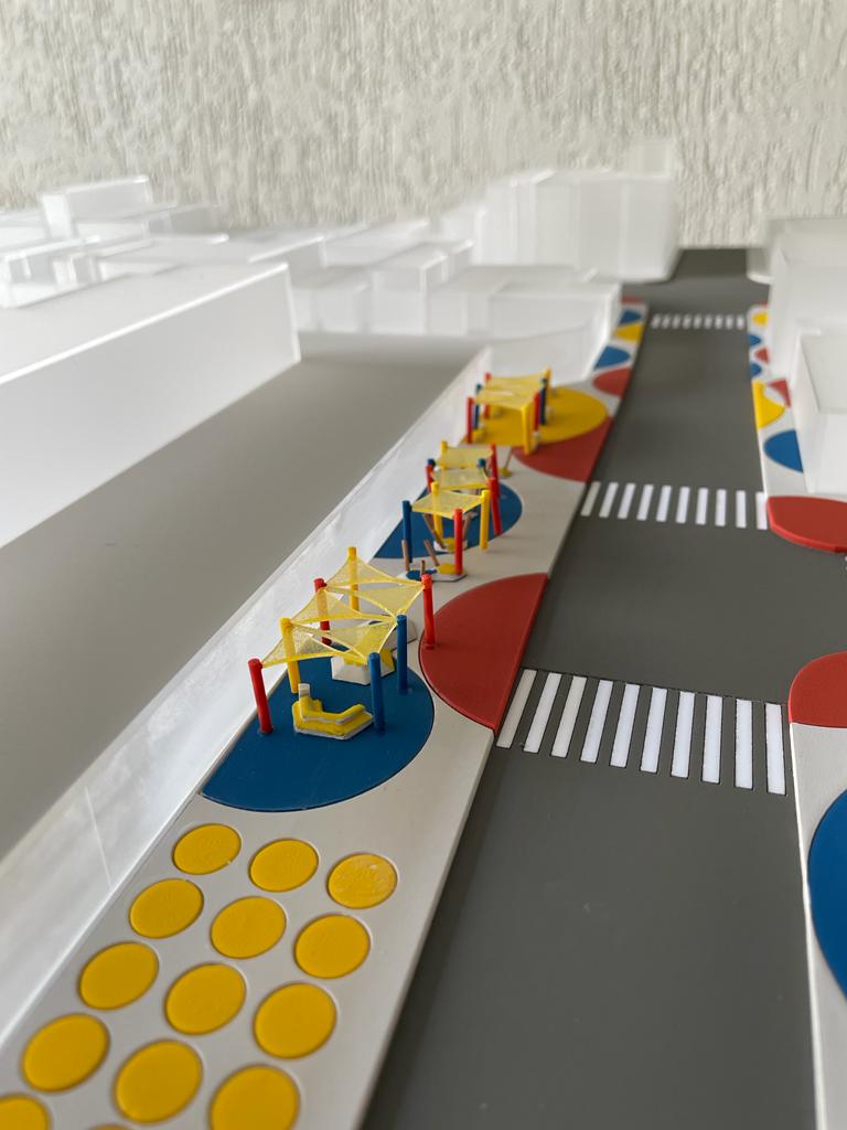 Maquete Bienal - Esc. 1:150