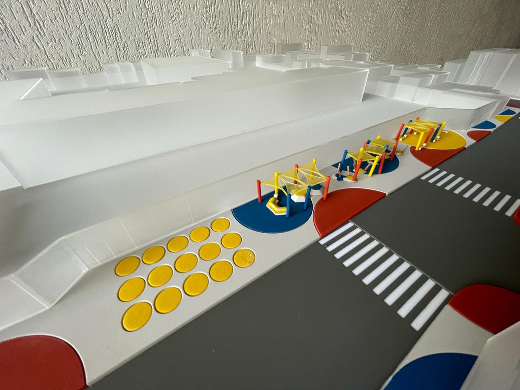 Maquete Bienal - Esc. 1:150