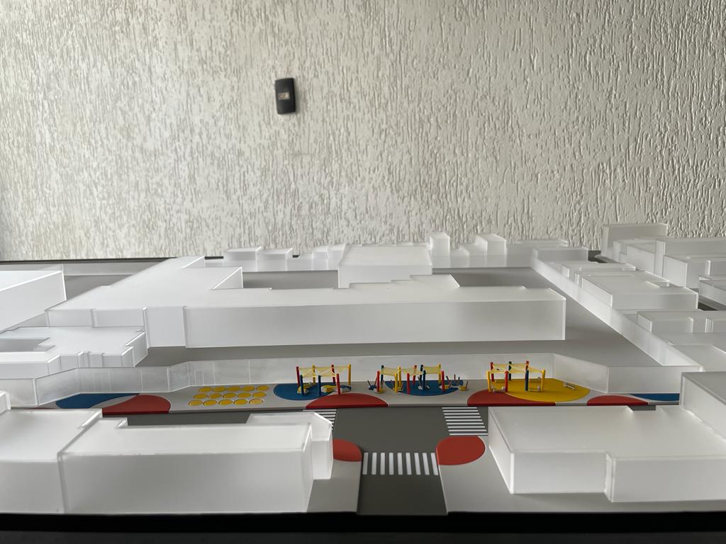 Maquete Bienal - Esc. 1:150