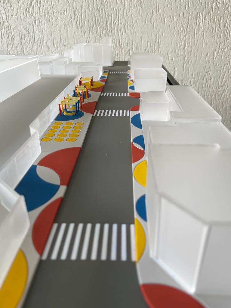 Maquete Bienal - Esc. 1:150